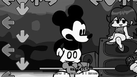 黑色星期五之夜米老鼠黑白模组