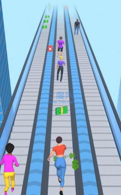 电梯跑酷3D(Escalator Rush 3D)图1