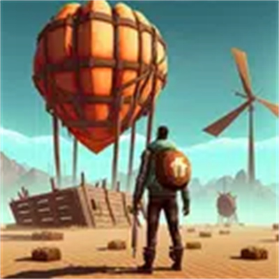 飞艇沙盒Desert Skies