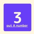 填数字数学谜题putAnumber-MathPuzzle