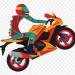 新型摩托车冒险Bikee
