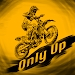 越野摩托车埋头冲刺Motocross