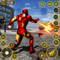 城市钢铁英雄战士iron hero superhero iron game图标