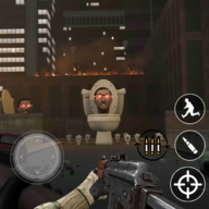 廁所射擊怪物Toilet Shooting FPS: City War