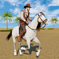 虚拟野马动物模拟器Wild Horse Family Life Game