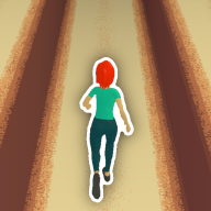 机器人3d车道王者Classic Robot 3d lane runner