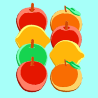 重新排列的水果Fruit Sort Puzzle 3D