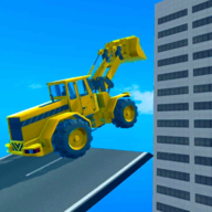 汽车与建筑物的破坏Cars Vs Buildings: Car Crash