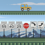 游戏道路标志(bridge)